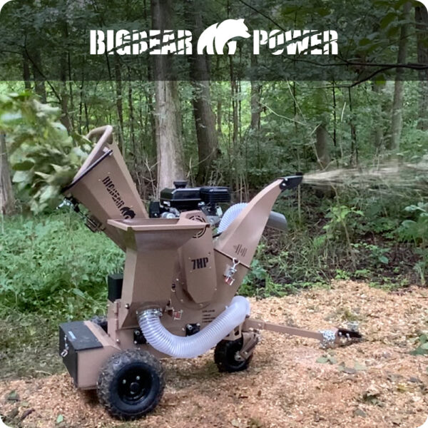 BigBear Power BBC31E Wood Chipper 7HP 3-Inch – view 2