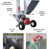 13-21T-13H_13 Dosko 13-21T-13H Brush Chipper 13HP Honda 4-Inch – view 2