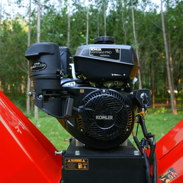 MechMaxx B150 Wood Chipper 14HP Kohler 6-Inch – Red – view 4