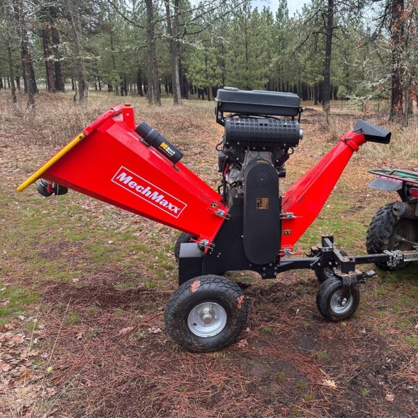 MechMaxx B200 Wood Chipper 35HP 8-Inch – Red – view 3