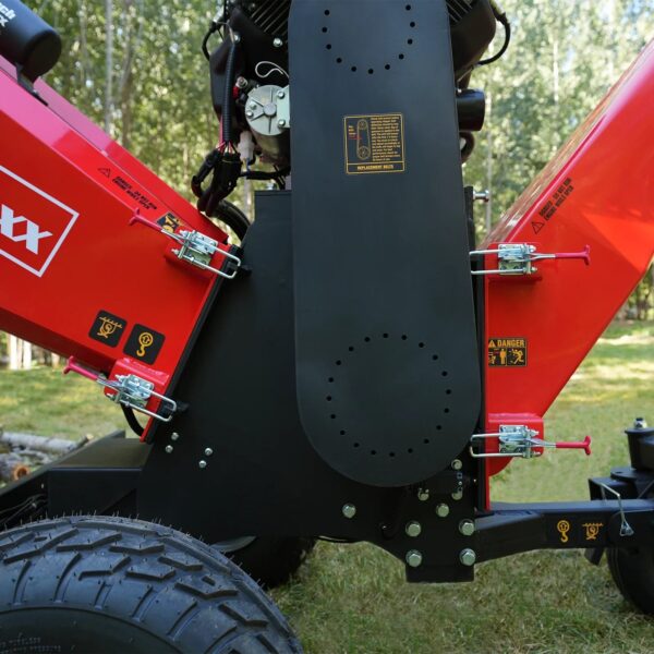MechMaxx B200 Wood Chipper 35HP 8-Inch – Red – view 11