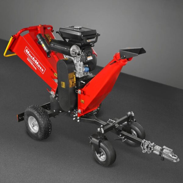 MechMaxx B200 Wood Chipper 22HP Honda 8-Inch – Red – view 4