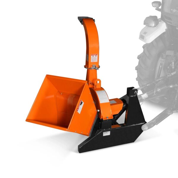 MechMaxx BX42S 3-Point PTO Wood Chipper up to 45HP – Orange – view 5