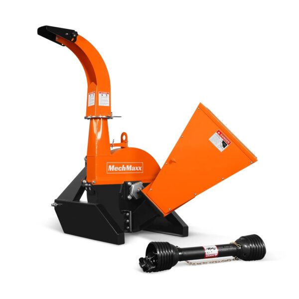MechMaxx BX42S 3-Point PTO Wood Chipper up to 45HP – Orange – view 12
