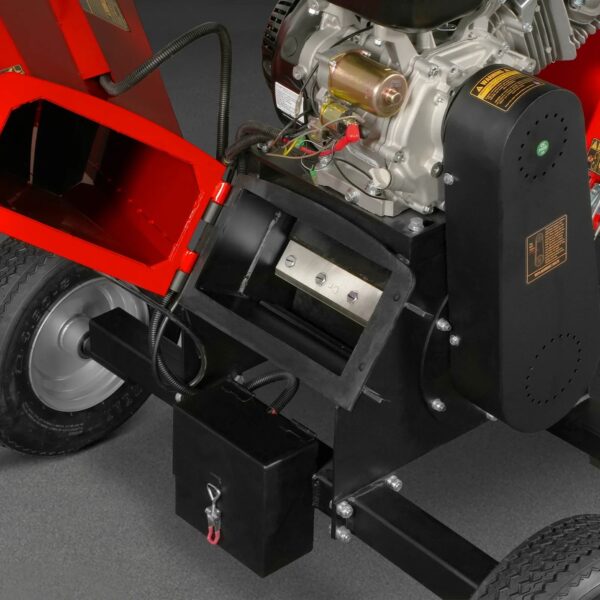 GS1500redducar-_6 MechMaxx GS1500 Wood Chipper 15HP 5-Inch – Red – view 3