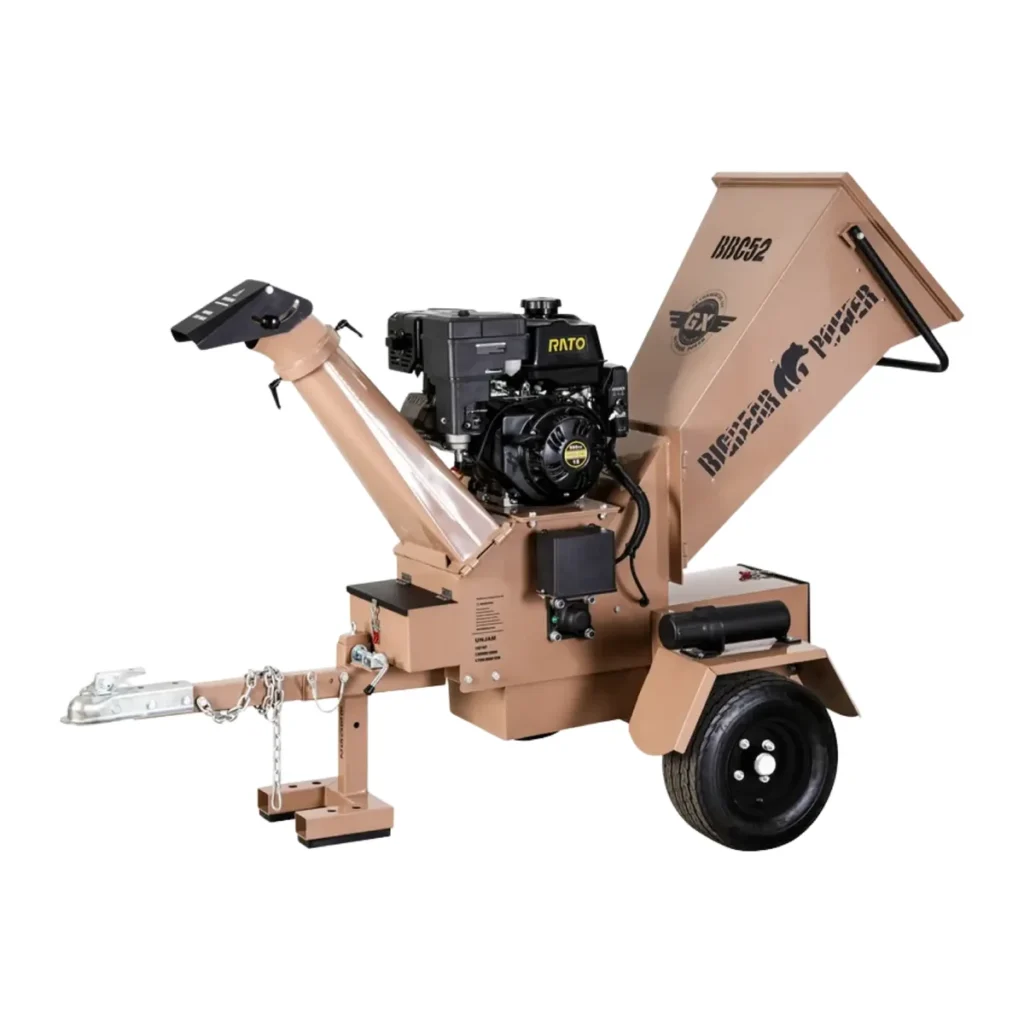 BigBear Power BBC52 Wood Chipper 15HP 5-Inch