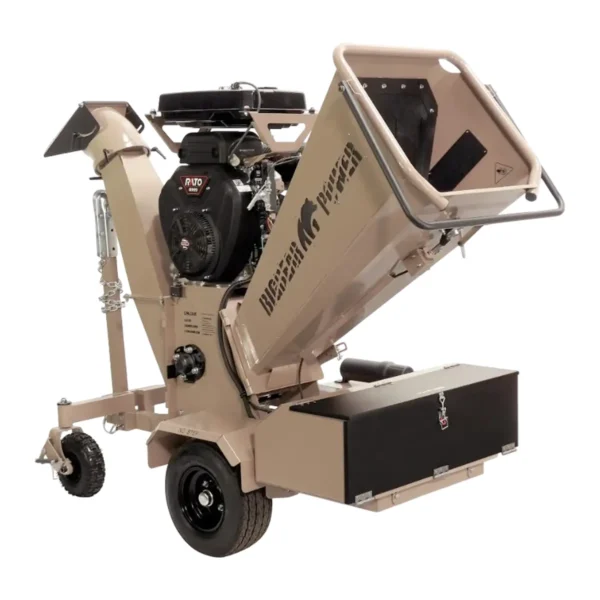 BigBear Power BBC72 Wood Chipper 34HP Electric Start 7-Inch Capacity