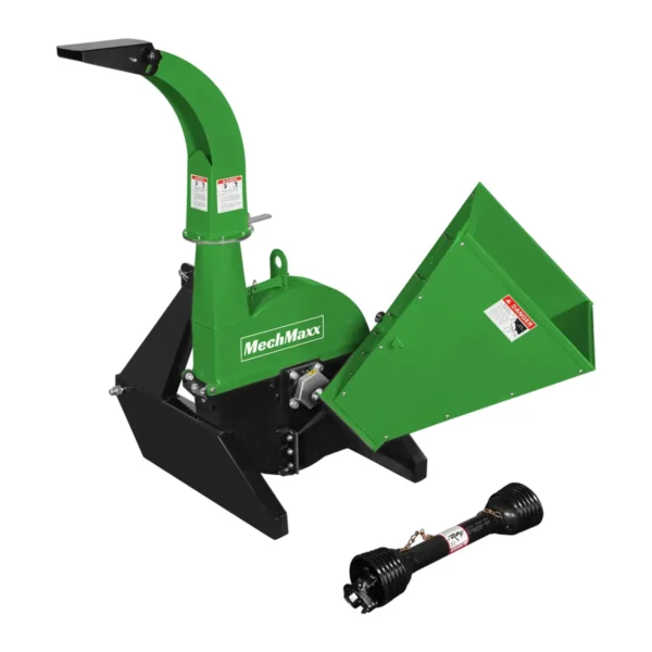 MechMaxx BX42S 3-Point PTO Wood Chipper up to 45HP – Green