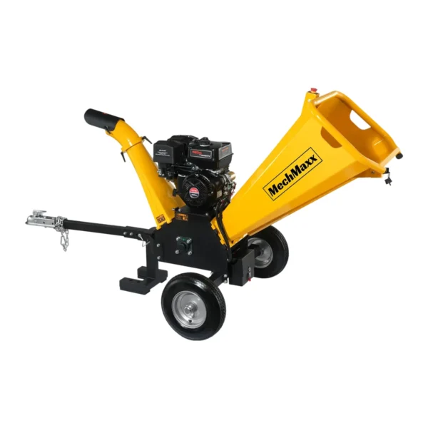 MechMaxx GS1500 Wood Chipper 15HP 5-Inch – Yellow