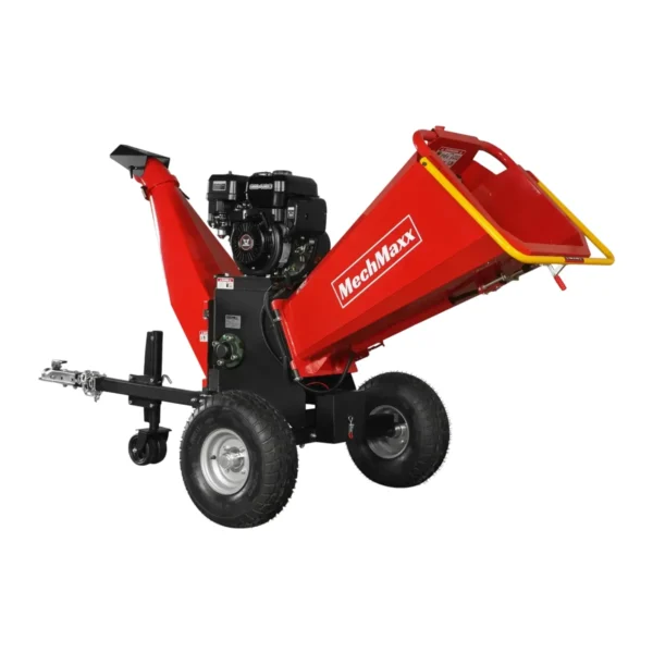 MechMaxx P4206 Wood Chipper 13.4HP 6-Inch – Red