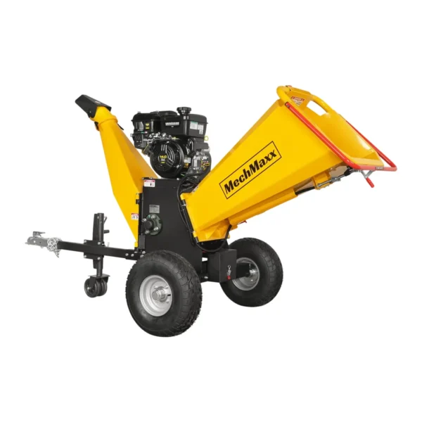 MechMaxx P4206 Wood Chipper 14HP 6-Inch – Yellow