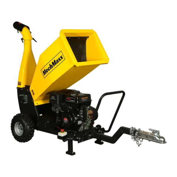 MechMaxx PGS1500 Wood Chipper 15HP 5-Inch – Yellow