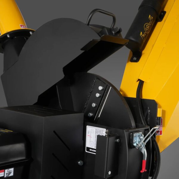 MechMaxx P4205 Wood Chipper 15HP 5-Inch – Yellow – view 3