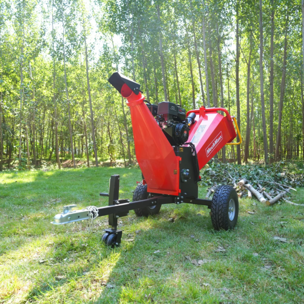 MechMaxx P4206 Wood Chipper 13.4HP 6-Inch – Red – view 4