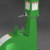 MechMaxx BX42S 3-Point PTO Wood Chipper up to 45HP – Green – view 5