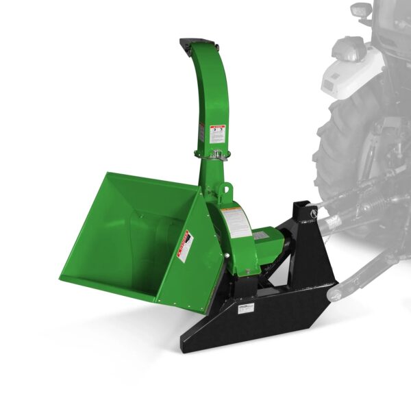 MechMaxx BX42S 3-Point PTO Wood Chipper up to 45HP – Green – view 13