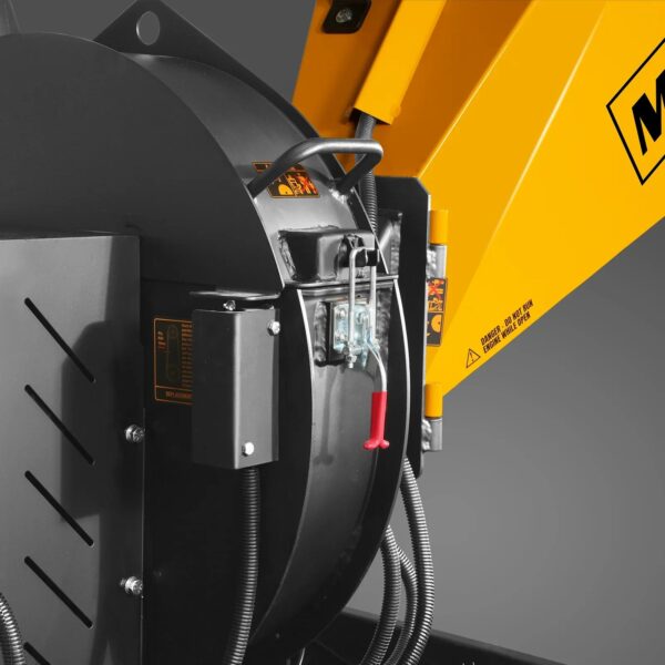 woodchipper110601-_15 MechMaxx P4205 Wood Chipper 14HP Kohler 5-Inch – Yellow – view 5