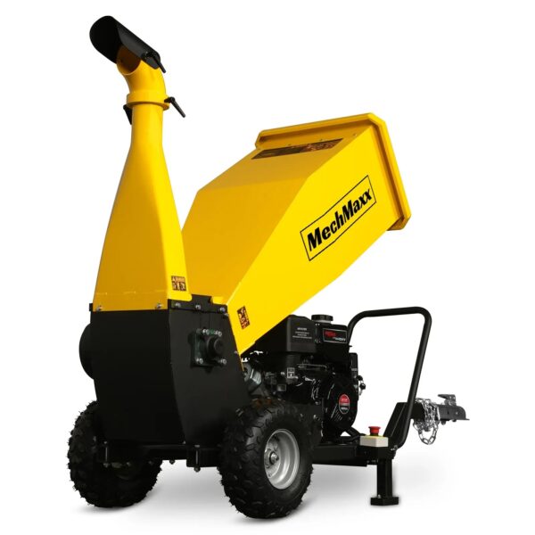 MechMaxx PGS1500 Wood Chipper 15HP 5-Inch – Yellow – view 5