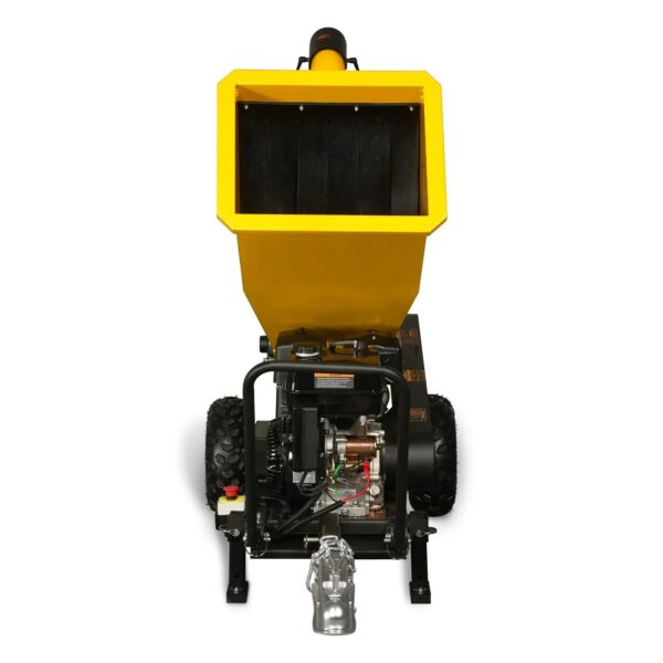 MechMaxx PGS1500 Wood Chipper 15HP 5-Inch – Yellow – view 6
